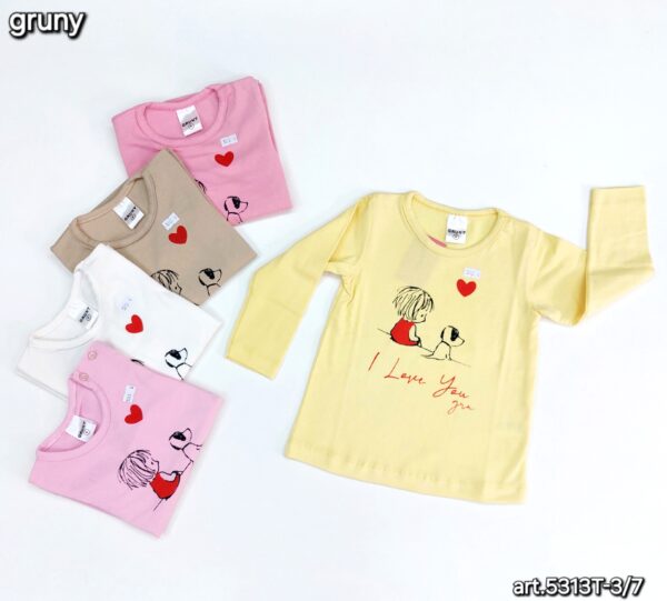 Remera manga larga Beba - GRUNY | Art.5313