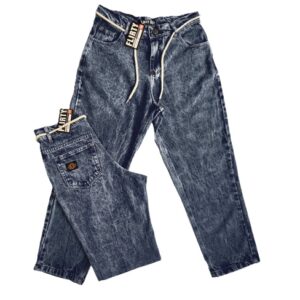 Pantalón Jean Junior Baggy Azul Stoneado - FLIRTY | Art.148