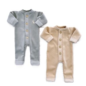 Enterito con botones Mini Baby Corderoy Plush Bifaz - VARSITY | Art.3253
