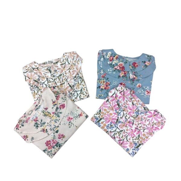 Blusa Beba Estampada Viyela - PONINOS | Art.936